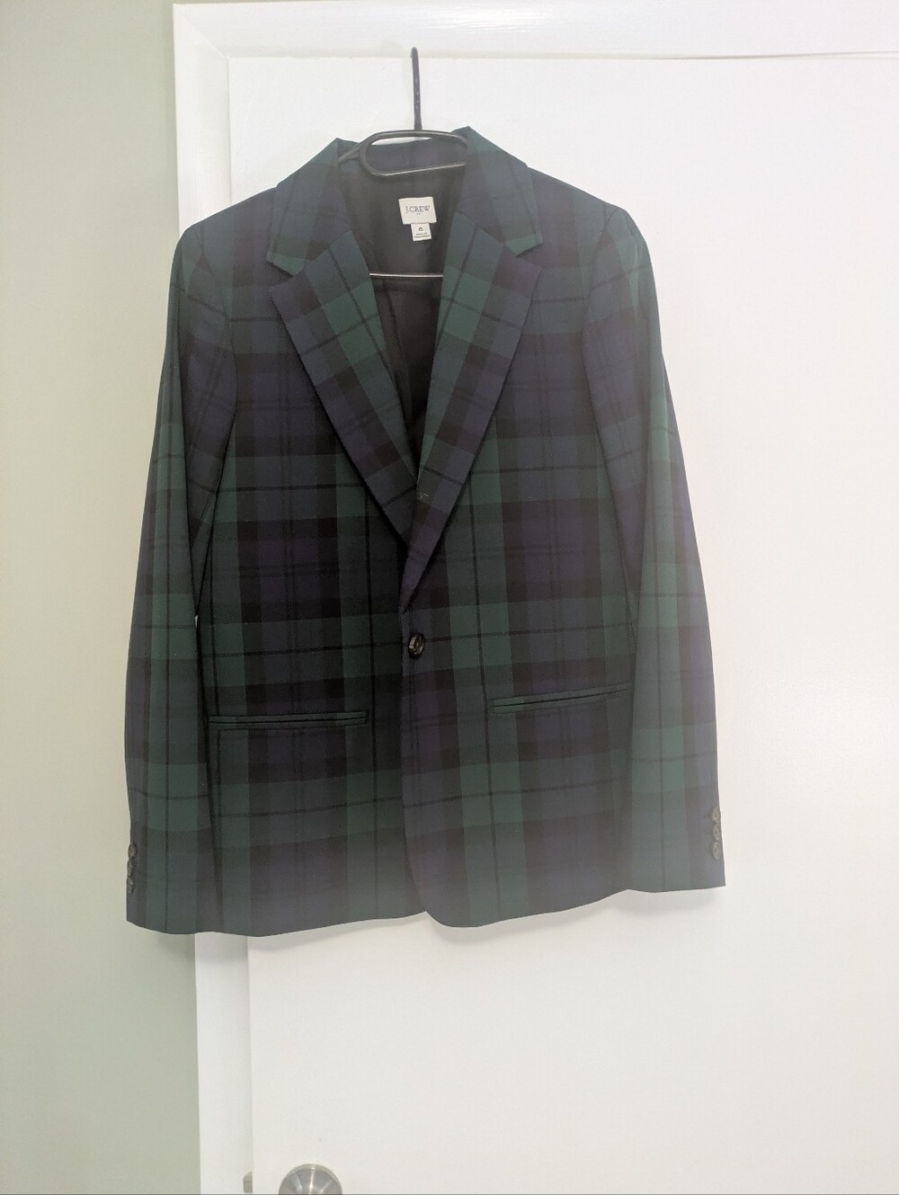Jcrew Blackwatch Plaid Jacket